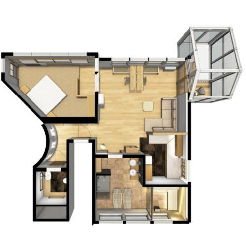 Stille X Weite - Hochwertige Wohnung Mit See-Panorama Kronburg Exteriér fotografie