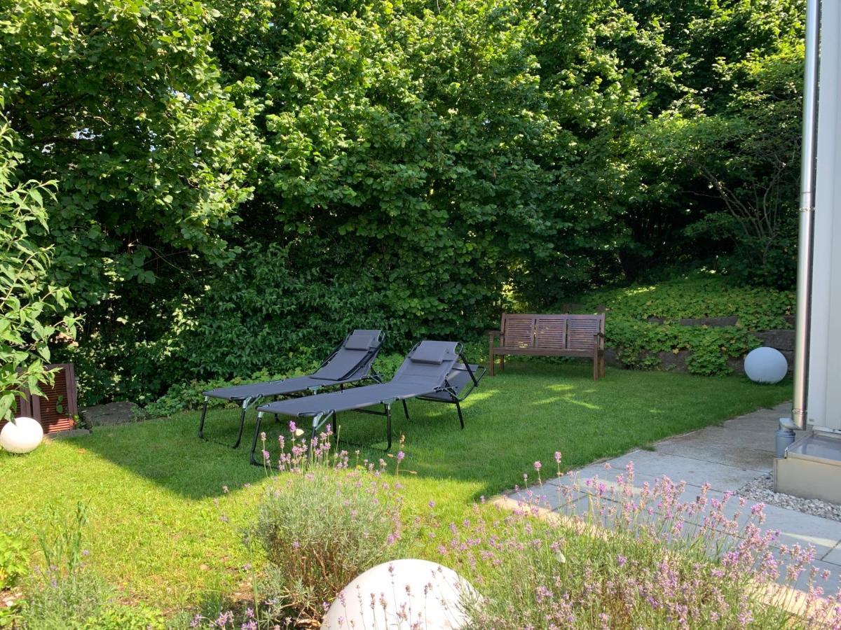 Stille X Weite - Hochwertige Wohnung Mit See-Panorama Kronburg Exteriér fotografie